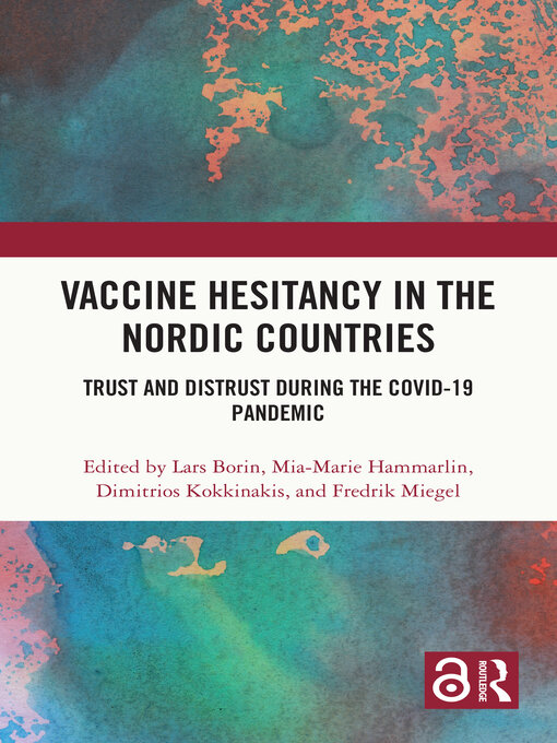 Title details for Vaccine Hesitancy in the Nordic Countries by Lars Borin - Available